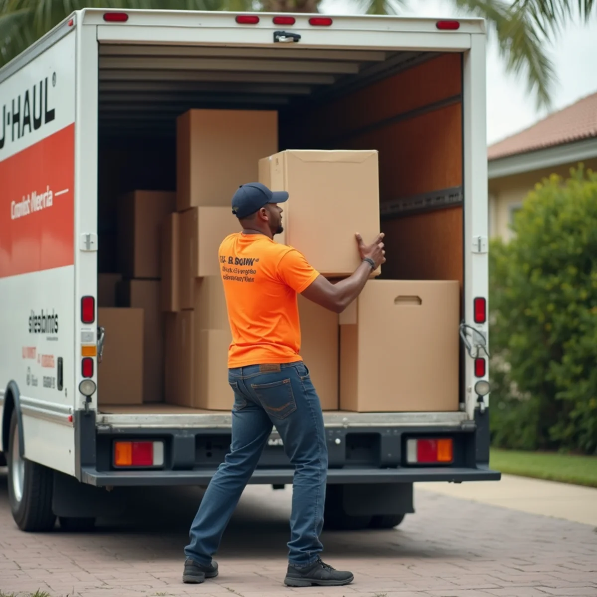 Let's Go Moving crew providing loading & unloading help in North Lauderdale, FL