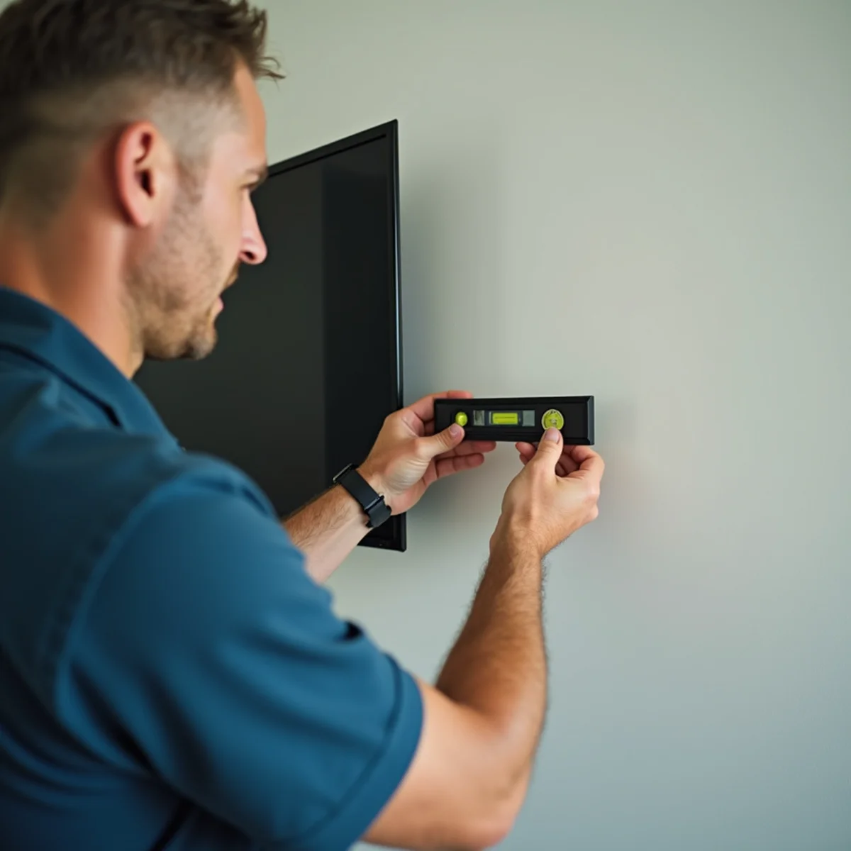 Let's Go Moving crew providing tv mounting & protection in North Lauderdale, FL